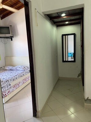 3 bedrooms, iron/ironing board, travel cot, WiFi