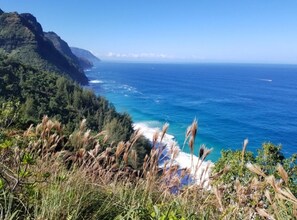 Liegestühle, Strandtücher