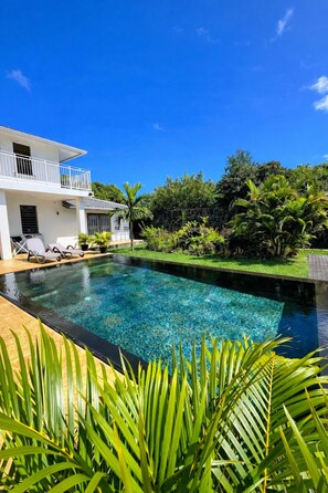 Pool - Vanilla Lodge: Private Outdoor Bath & Secluded Garden Shower | Peaceful Hideaway (Cap Malheureux)