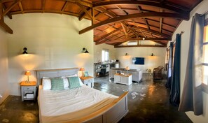 1 bedroom, iron/ironing board, WiFi, bed sheets - Vanilla Lodge Private secluded external shower and bathtub.  (Cap Malheureux)