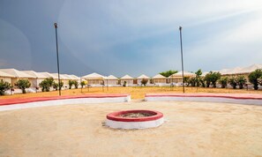 Kilátás a szárazföldre a szállásról