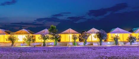 Front of property - evening/night
