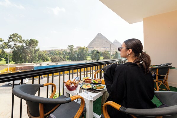 Kontinental frokost er inkludert hver dag