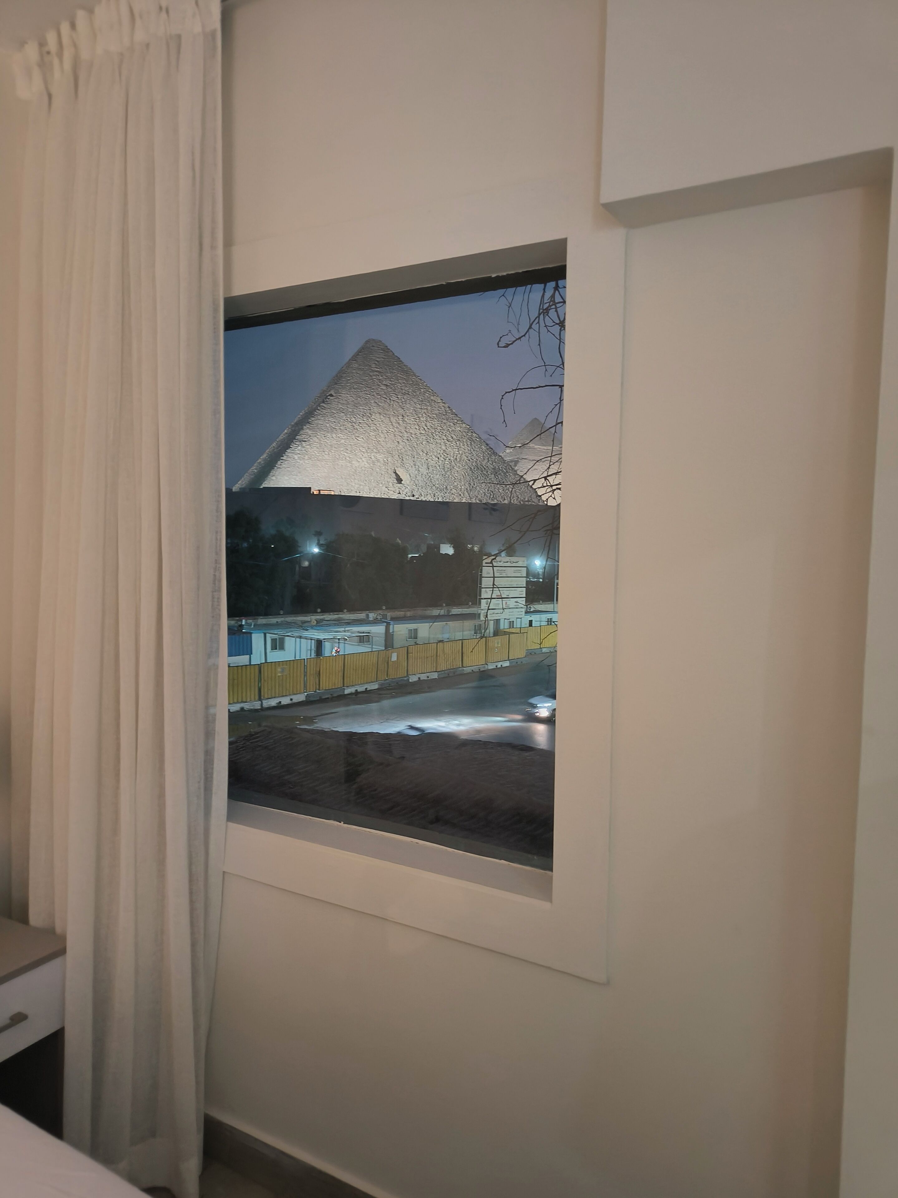 部屋からの景観