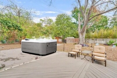 City Center Home with Spacious Backyard & Hot Tub