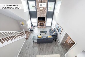 Smart TV, fireplace, offices