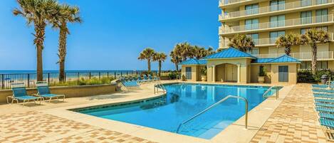 Indoor pool, outdoor pool