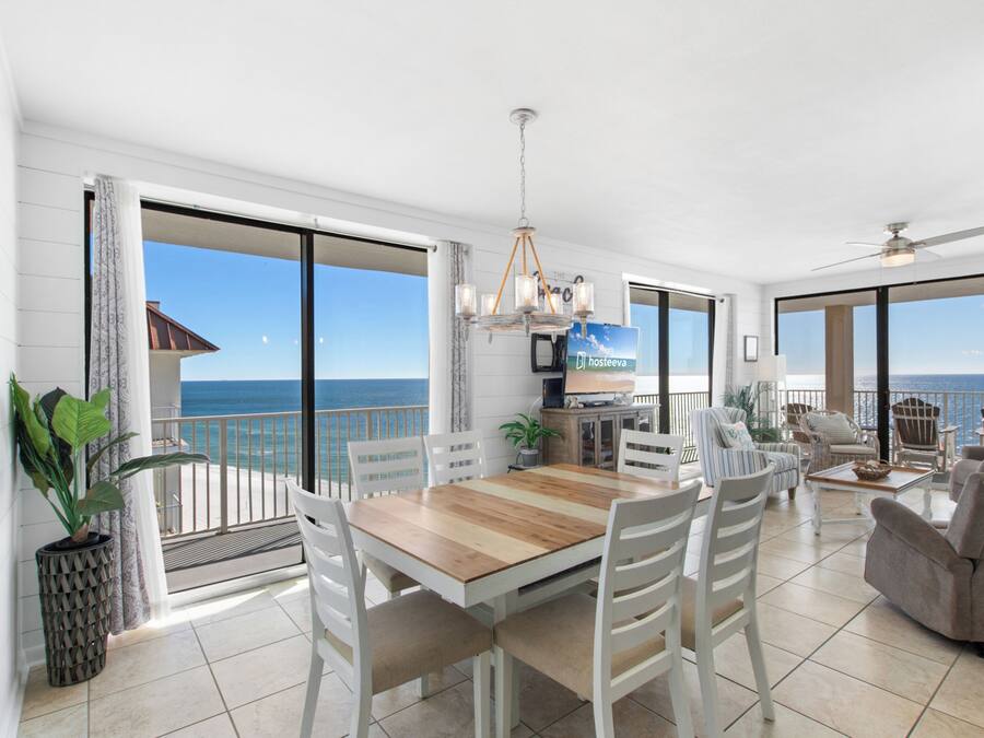 Signature-Apartment, Strandblick | Essbereich im Zimmer