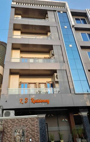 Fassade der Unterkunft