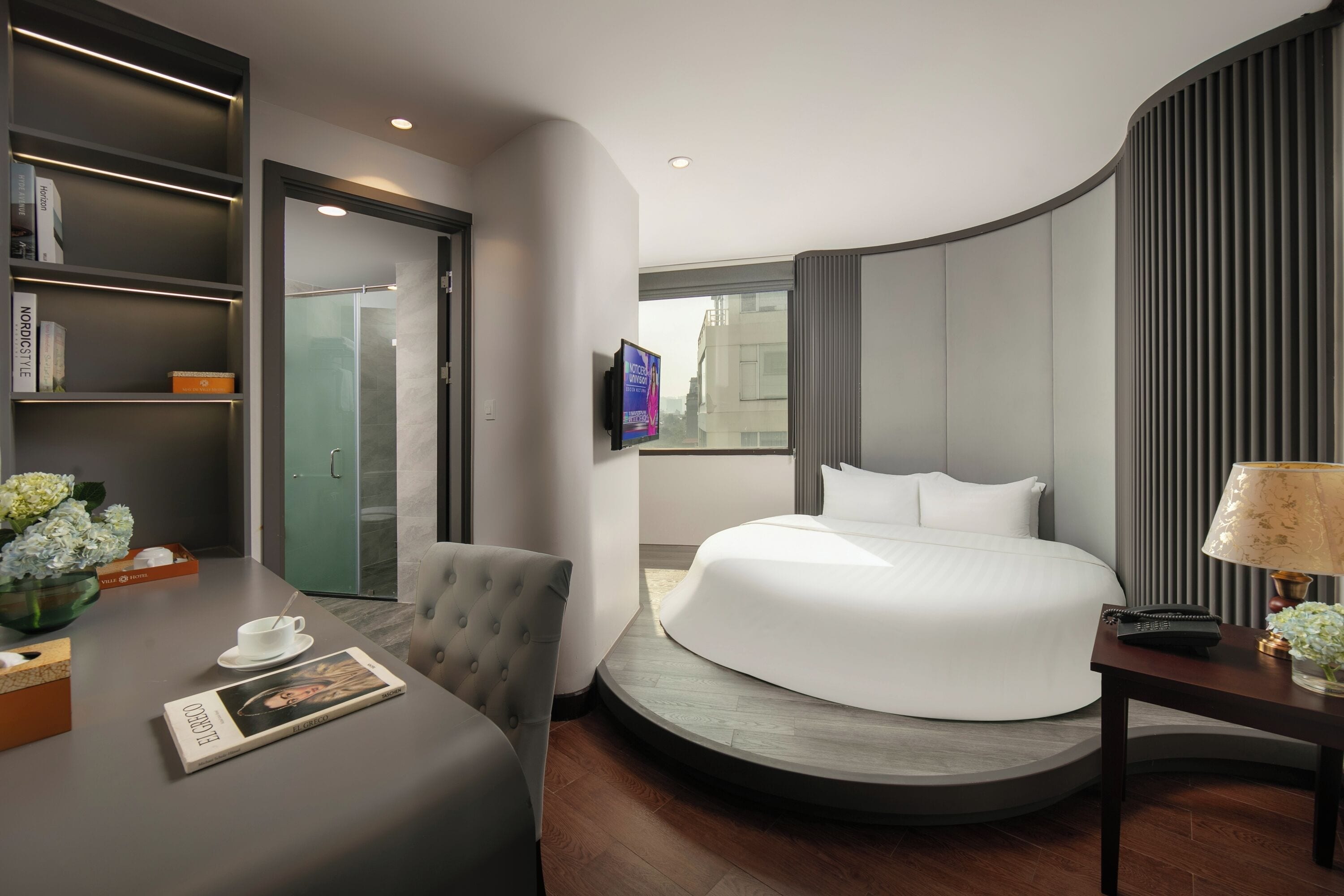 Junior City View | Premium bedding, down duvets, memory-foam beds, minibar