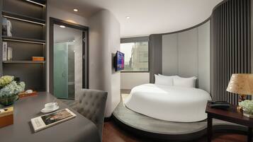 Junior City View | Premium bedding, down duvets, memory-foam beds, minibar