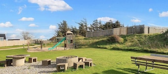 Cozy Camping Cabin in Lokken