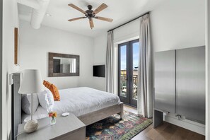 1 bedroom, travel crib, WiFi, bed sheets