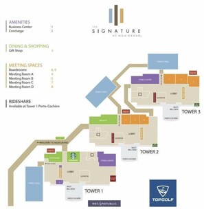 宿泊施設の地図