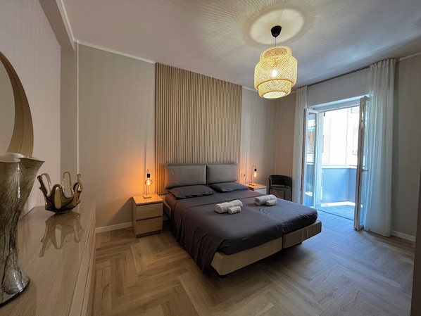 3 chambres, coffres-forts dans les chambres, bureau