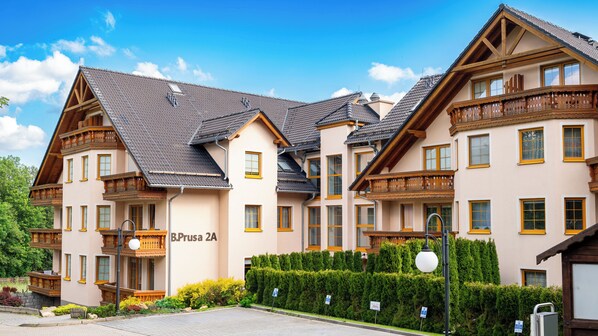 Voorkant van accommodatie