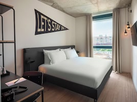 Premium bedding, minibar, in-room safe, desk