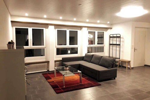 Apartment with shower - washing machine - 180 degree lake view