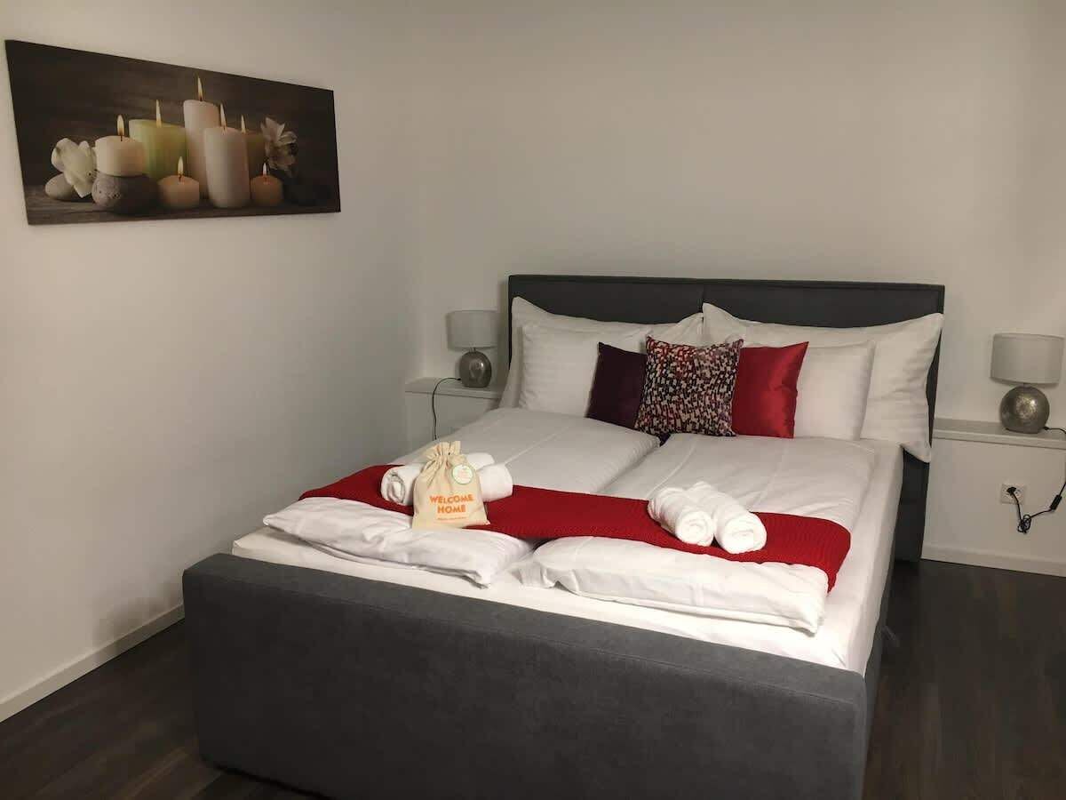 1 chambre, fer et planche à repasser, Wi-Fi, draps fournis