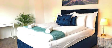 2 chambres, fer et planche Ă repasser, Wi-Fi, draps fournis