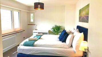 2 chambres, fer et planche Ă repasser, Wi-Fi, draps fournis