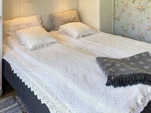 2 bedrooms, individually furnished