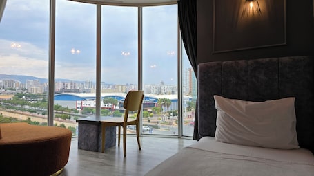 Sábanas de algodón egipcio, ropa de cama de alta calidad y minibar