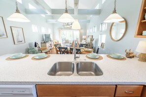 Interior - BAYVIEW! New to Market! Walking Distance to Shops & Restaurants! (St. George Island)