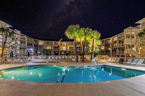 Una piscina climatizada