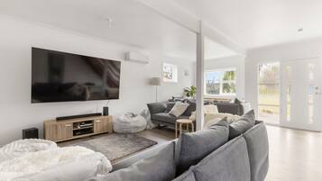 Smart TV, video games, books, stereo