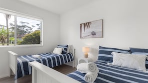 4 bedrooms, iron/ironing board, travel crib, free WiFi