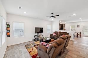 Huis, 3 slaapkamers | Woonruimte | Smart-tv