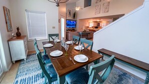 Dining - Tranquil Turquoise Retreat 3 Bedroom Home (South Padre Island)