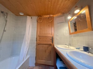 Hair dryer, toilet paper