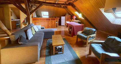 Flat in a country house.