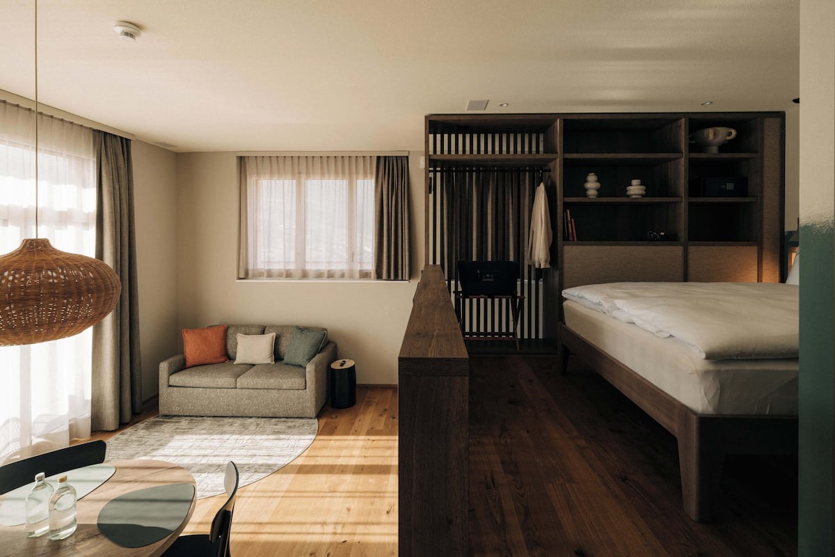 Studio Apartment Bunderspitz, Balcony, Mountain View | 저자극성 침구, 객실 내 금고, 암막 커튼, 방음 설비