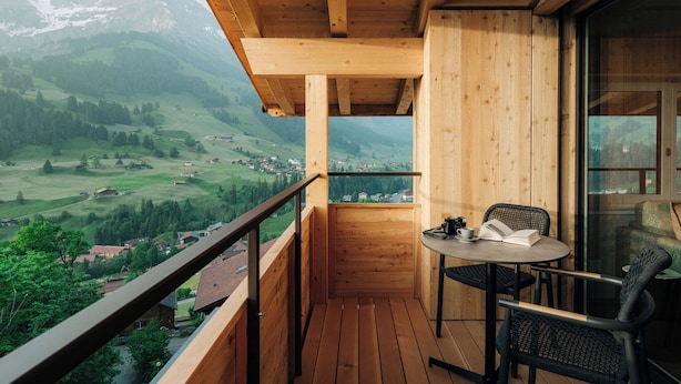 Apartment Lohner, balcony, mountain view | 陽台景觀