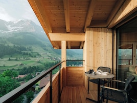 Apartment Lohner, balcony, mountain view | Vista da sacada