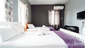 5 chambres, fer et planche Ă repasser, Wi-Fi gratuit, draps fournis