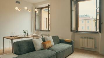Apartament | 2 dormitoris, roba de llit d'alta qualitat i cobrellits