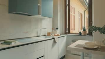 Apartament | 2 dormitoris, roba de llit d'alta qualitat i cobrellits