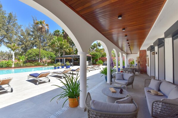 Restaurante al aire libre