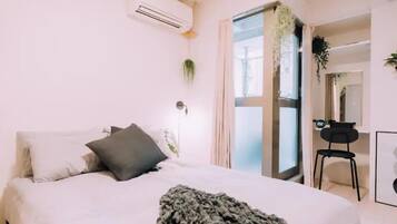 公寓, 1 间卧室, 无烟房 | 1 多间卧室、办公桌、熨斗/熨衣板