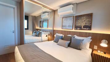 1 camera, biancheria da letto di alta qualità, tende oscuranti