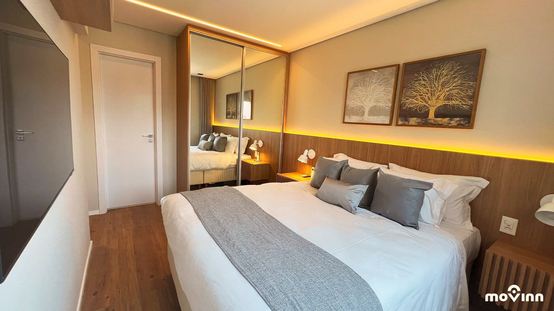 Apartment | Premium bedding, blackout drapes, soundproofing, iron/ironing board