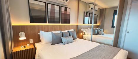 1 slaapkamer, luxe beddengoed, verduisterende gordijnen