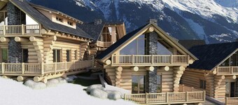 Cosy, Modern Canadian Wooden Chalet