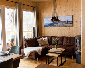 Chalet | Living room - Chalet With Whirlpool tub (Sankt Georgen am Kreischberg)