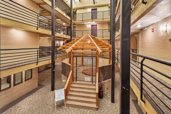 Bain à remous intérieur