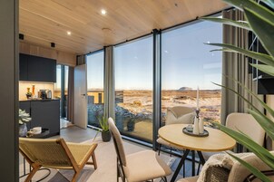 Cabaña familiar, vistas a la montaña (Geysir) | Comedor